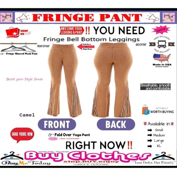 ✅ BULLY Fold Over FRINGE ➕🆒 LEGGING PANT High Waist Mineral Wash 💸BUY NOW‼️🟢 - Picture 6 of 16
